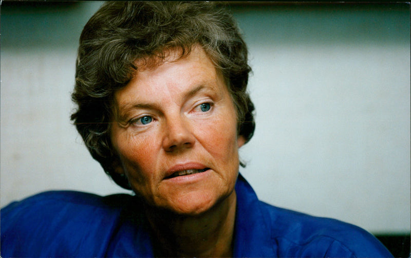 Märta Tikkanen, Finnish writer - Vintage Photograph