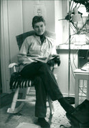 Märta Tikkanen, Finnish writer - Vintage Photograph