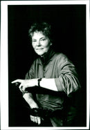 Märta Tikkanen, Finnish writer - Vintage Photograph