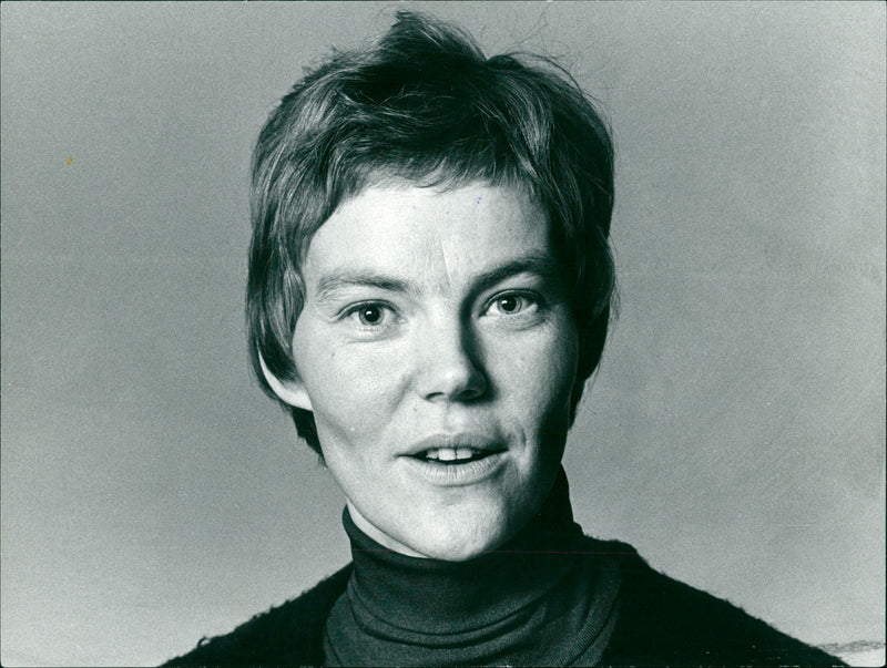 Märta Tikkanen, Finnish writer - Vintage Photograph