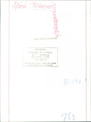 Märta Tikkanen, Finnish writer - Vintage Photograph