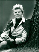 Märta Tikkanen, Finnish writer - Vintage Photograph