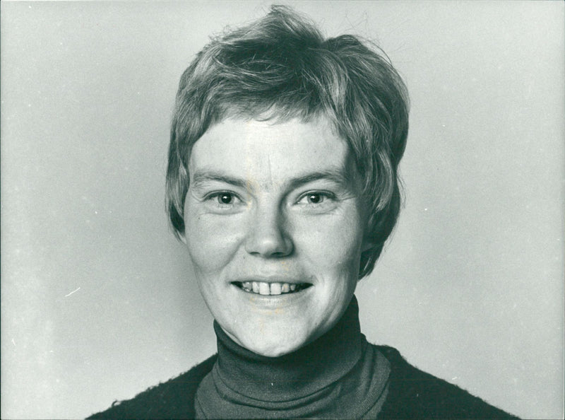 Märta Tikkanen, Finnish writer - Vintage Photograph