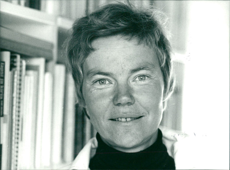 Märta Tikkanen, Finnish writer - Vintage Photograph