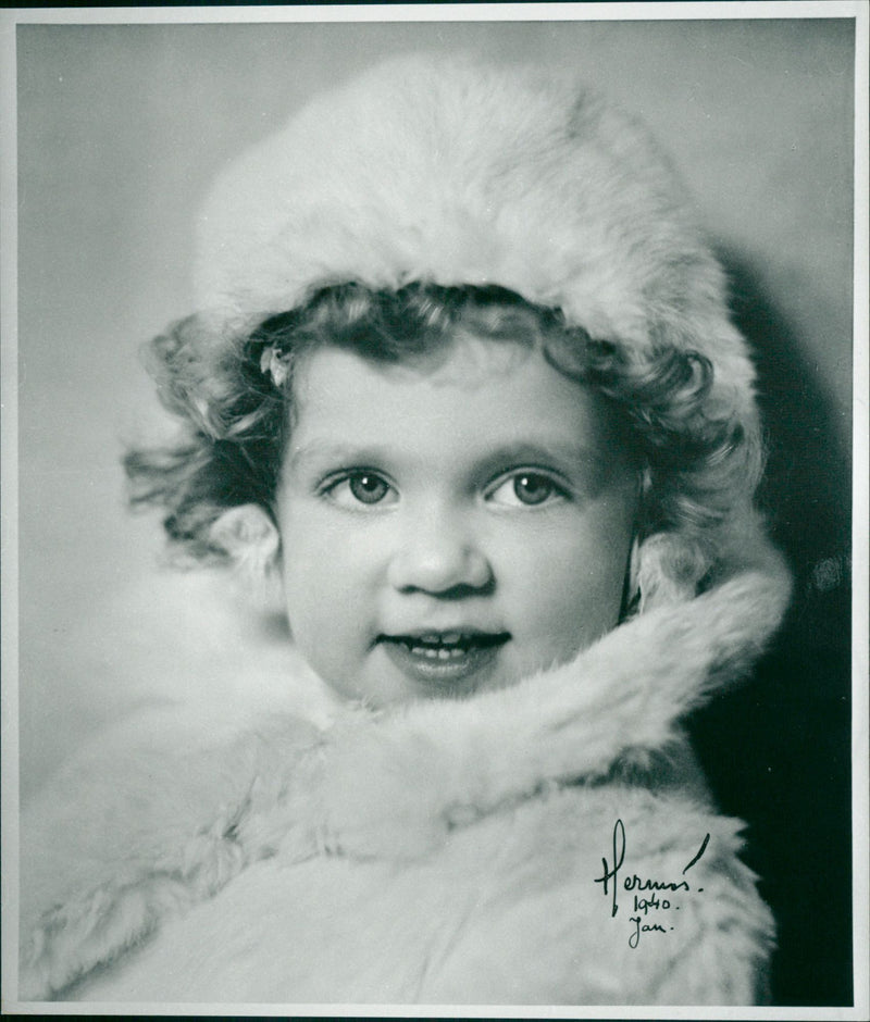 Princess Birgitta of Sweden. - Vintage Photograph