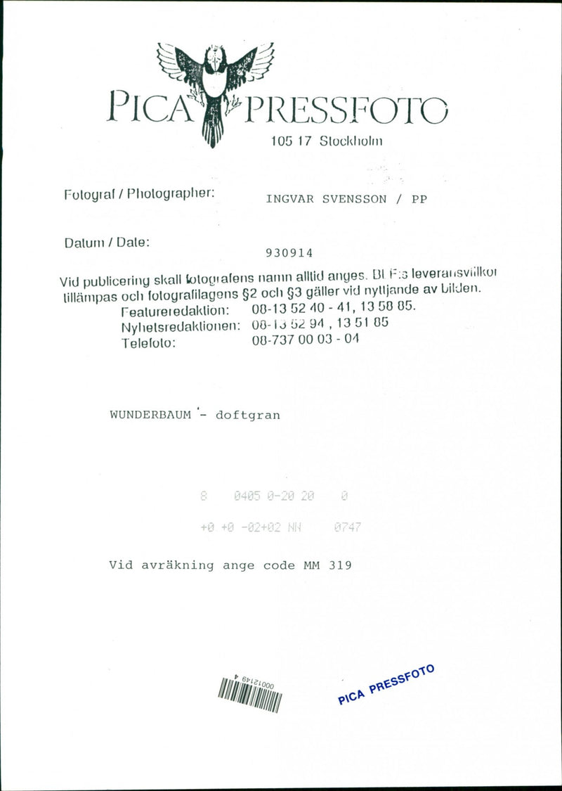 Cars Miscellaneous, Wunderbraum scent - Vintage Photograph