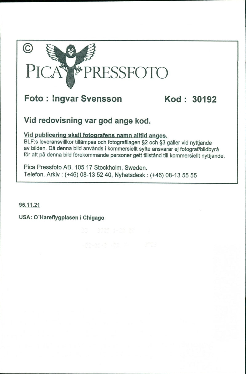 Cars Miscellaneous, Hare Airfield in Chigago - Vintage Photograph