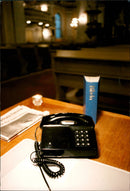 Telephone, Various devices and models. - Vintage Photograph