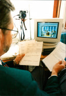 Telephone, Various devices and models. - Vintage Photograph