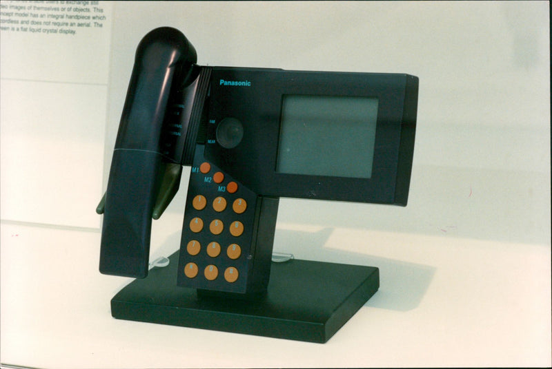 Telephone, Various devices and models. - Vintage Photograph