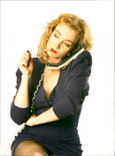 Telephone, Various devices and models. - Vintage Photograph