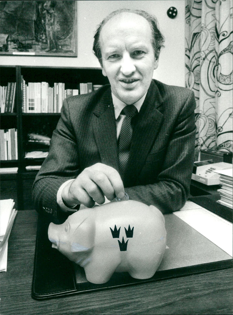 Rolf Wirtén politician - Vintage Photograph