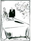 Alexei Kosygin, Politician Soviet - Vintage Photograph