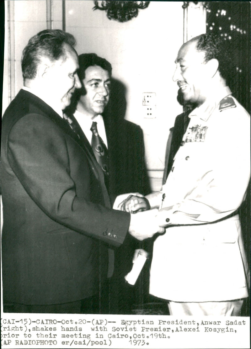 Alexei Kosygin, Politician Soviet - Vintage Photograph