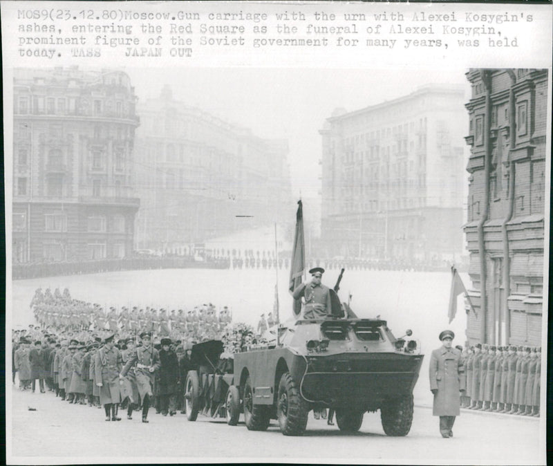 Alexei Kosygin, Politician Soviet - Vintage Photograph