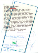 Alexei Kosygin, Politician Soviet - Vintage Photograph