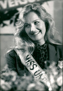 Yvonne Ryding, Miss Sweden 1984 - Vintage Photograph