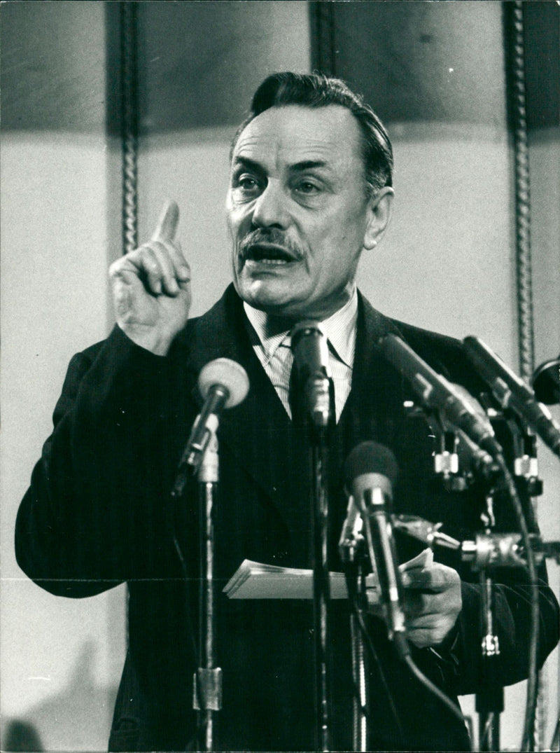 Enoch Powell - Vintage Photograph