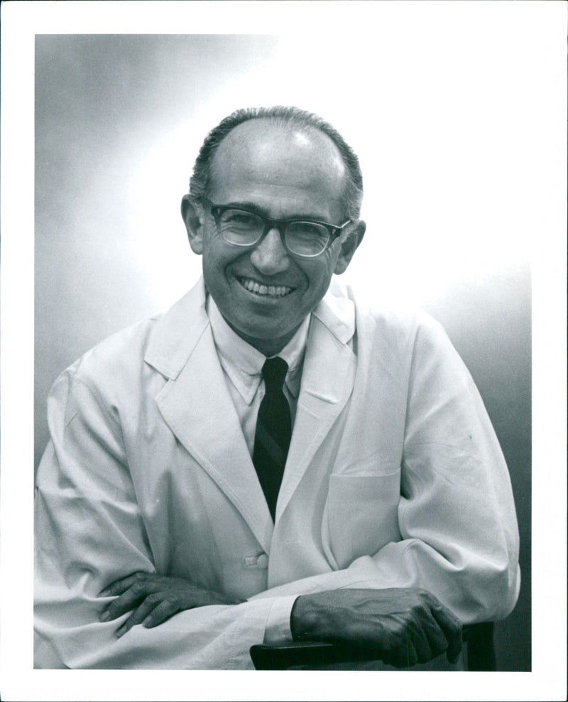 Jonas Salk - Vintage Photograph