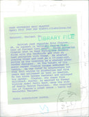 Rock Guitarist, Eric Clapton. - Vintage Photograph