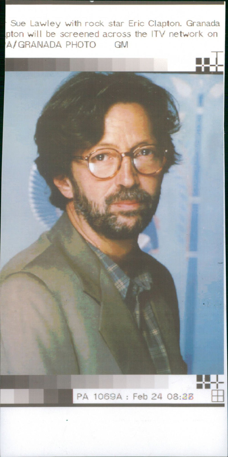 Eric Clapton. - Vintage Photograph