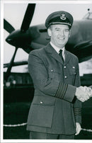 Gp. Capt. Eric Clark - Vintage Photograph
