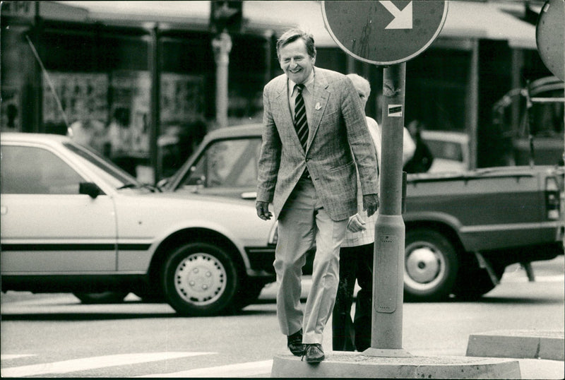 Olof Palme, Politician - Vintage Photograph