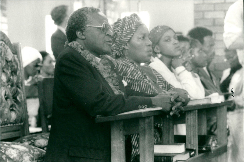 Desmond M. Tutu - Vintage Photograph