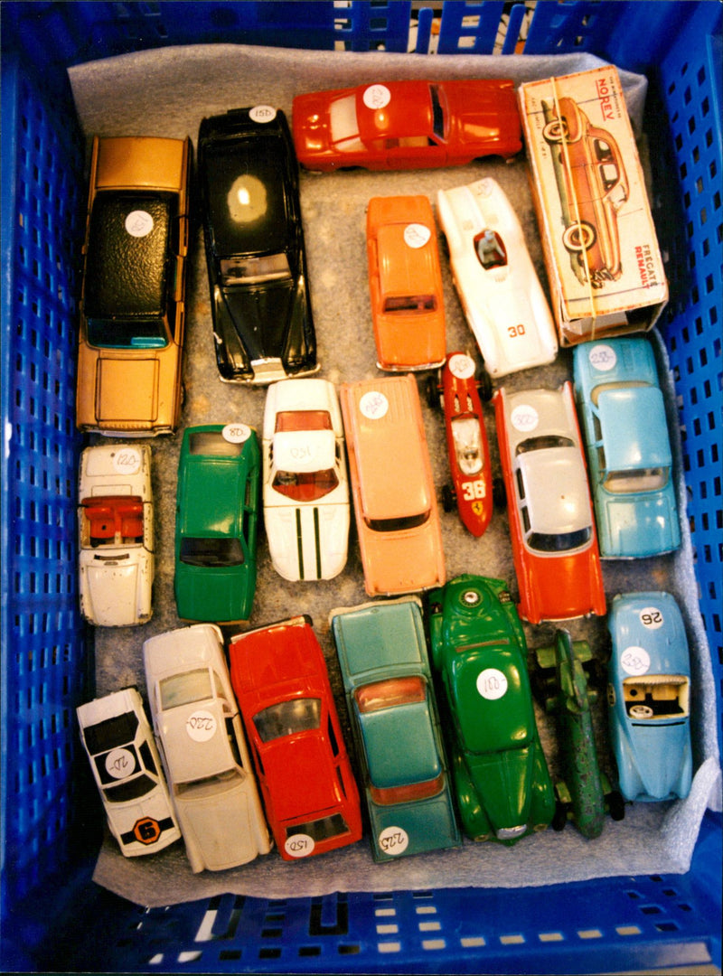 Toys, Toy market - Vintage Photograph