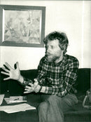 TOM HOTHO SANDELING FINNISH PETA HEDLYNU POET PETER - Vintage Photograph