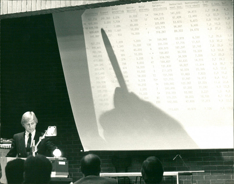 1984 SIRDAL PER WRITER - Vintage Photograph