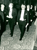 Per Olof Sundman, politician and writer. - Vintage Photograph