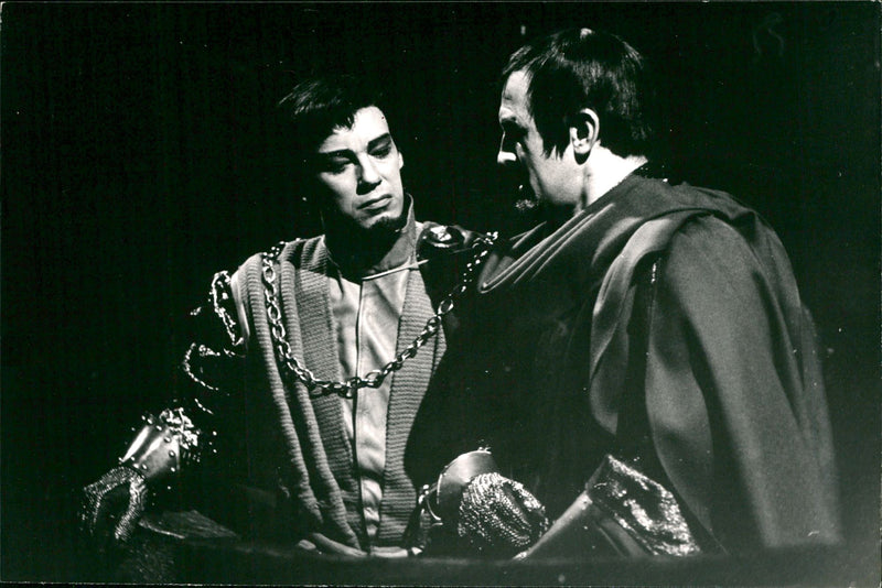 Ingvar Wixell and John-Erik Jacobsson - Vintage Photograph