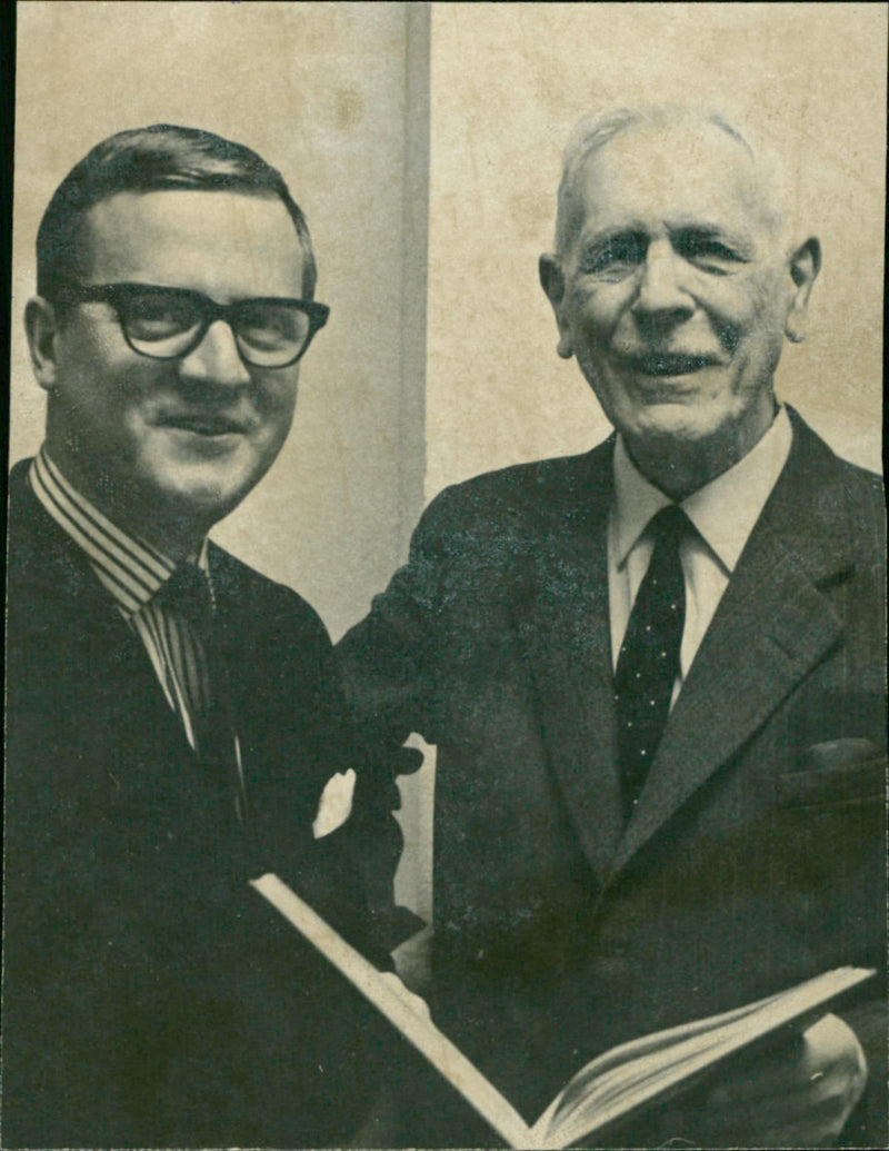 Mr Peterson and Harald AndrÃ© - Vintage Photograph