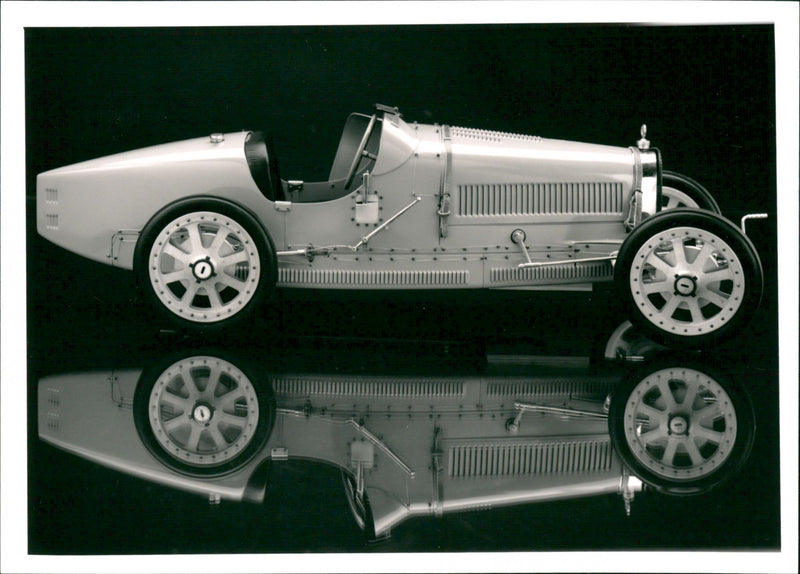 253 Model car Bugatti 1924. - Vintage Photograph