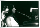 Buffy Sainte-Marie, American-Canadian singer-songwriter. - Vintage Photograph