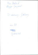 Swedish singer Alice Babs Sjoblom and Swedish writer Hagge Geigert, - Vintage Photograph