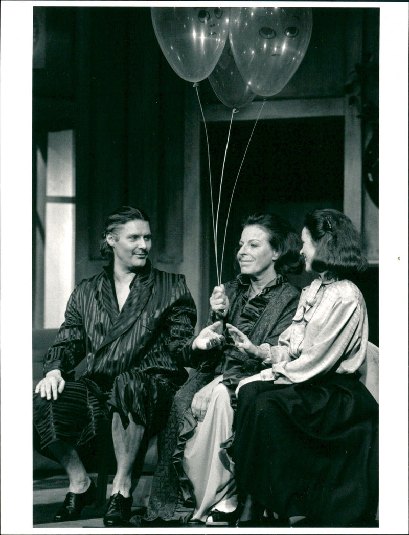 Theater, Drama, Look it Bloods by Kristina Lugn - Vintage Photograph