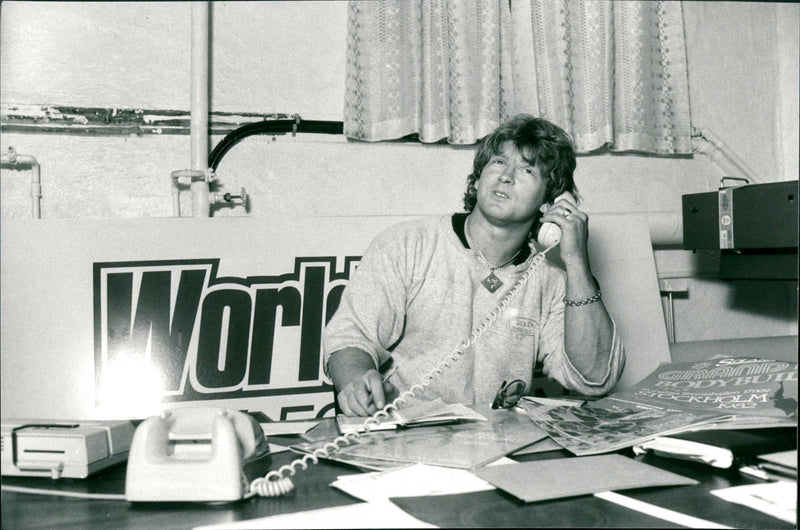 Telephone models and appliances - Vintage Photograph