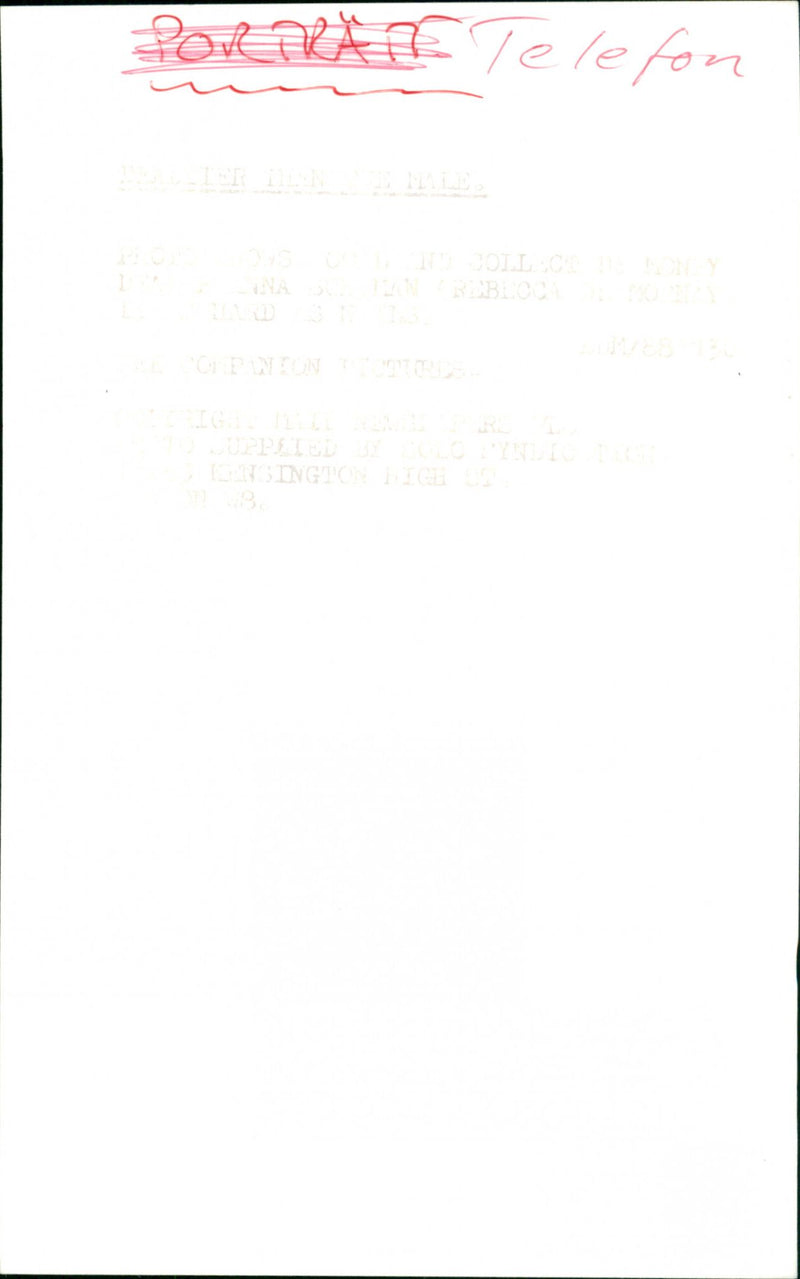 Telephone models and appliances - Vintage Photograph