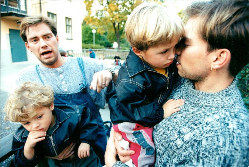 1996 CHESS RICE POLAR MUSIC INTERNATIONAL ANDERS HANSE ASK SWEDEN - Vintage Photograph