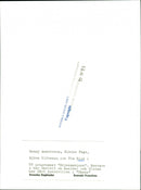 CHESS RICE POLAR MUSIC INTERNATIONAL HANSER PROGRAM TIM HAS ROTH - Vintage Photograph