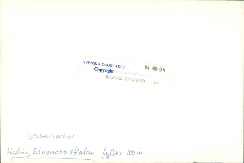 CHESS RICE POLAR MUSIC INTERNATIONAL HANSER KYLBER ROTH - Vintage Photograph