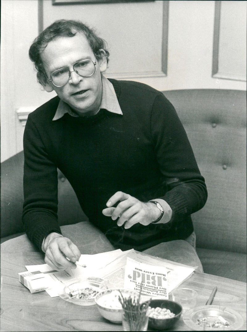 Gunther Wallraff - Vintage Photograph