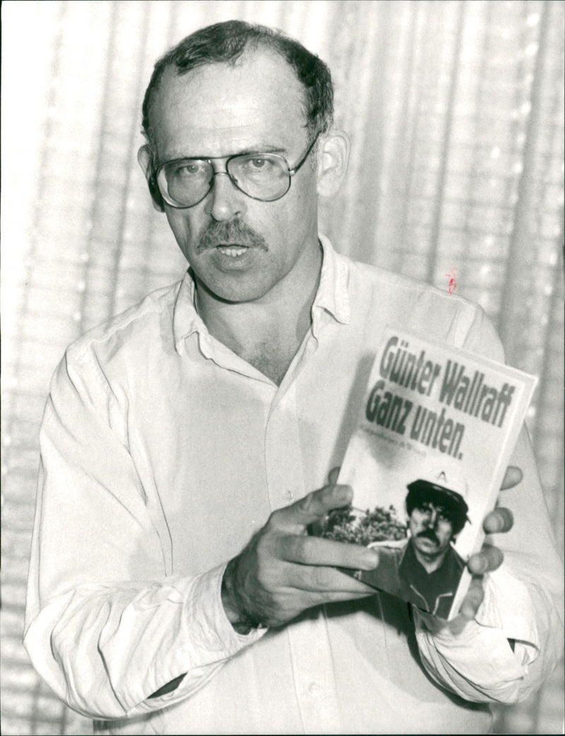 Gunter Wallraff Wester Germany Writer - Vintage Photograph