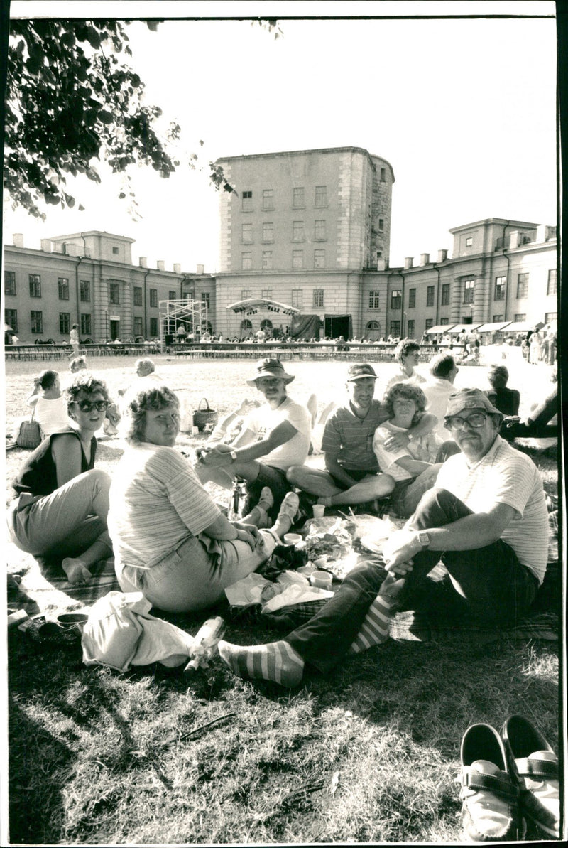 VACHALON DAILADED MUSIC ENGLISH FESTIVAL SOME JAZZ - Vintage Photograph