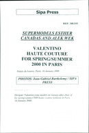 Supermodels Esther Canadas and Alek Wek - Vintage Photograph