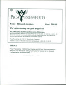 Music Polar award winner Ray Charles and Ravi Shankar with King Carl Gustaf - Vintage Photograph