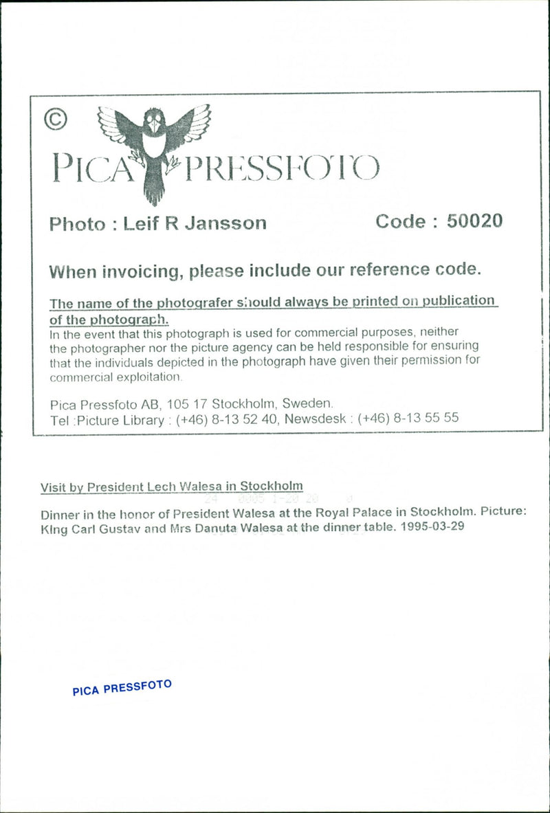 Lech Walesa - Vintage Photograph