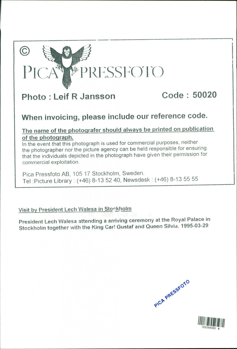 Lech Walesa - Vintage Photograph